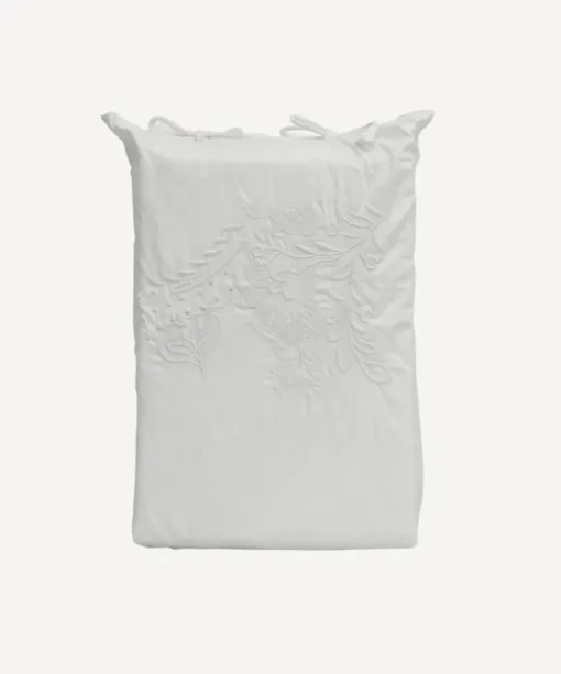 Embelli Queen Embroidered Duvet Cover