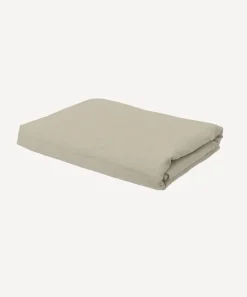 Emilie Linen Fitted Sheet Super King Sand