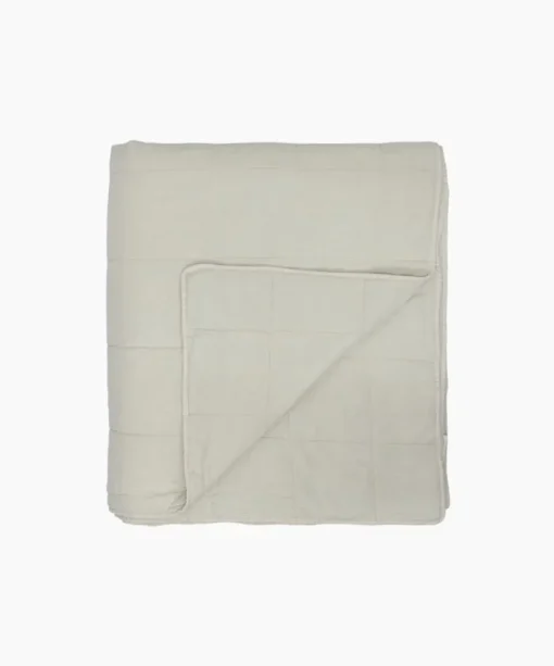 Freya Quilt Ecru Large