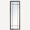 Full Length Iron Grid Mirror