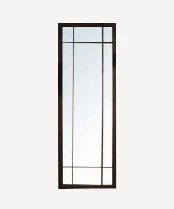 Full Length Iron Grid Mirror