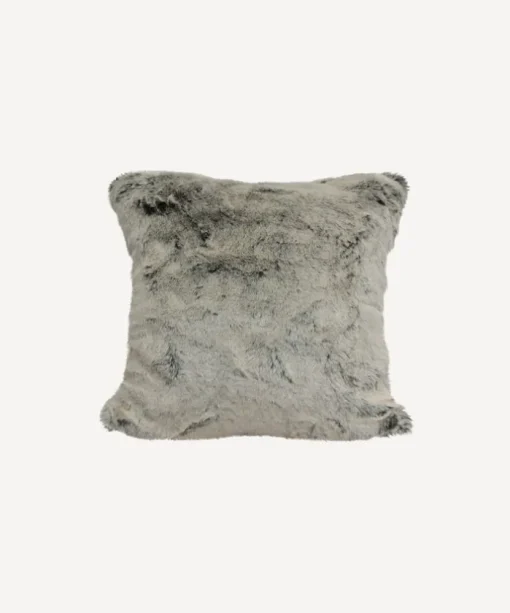 Glacier Faux Fur Cushion Square
