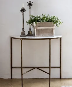 Half Round Wall Table