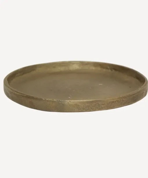 Handforged Brass Plate Large