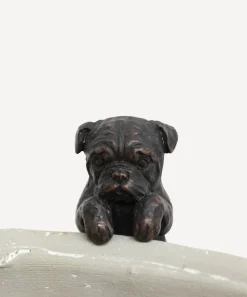 Hanging French Bulldog Dark Brown