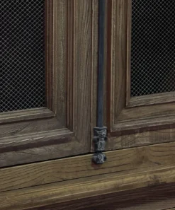 Hutch Reclaimed Elm Cabinet