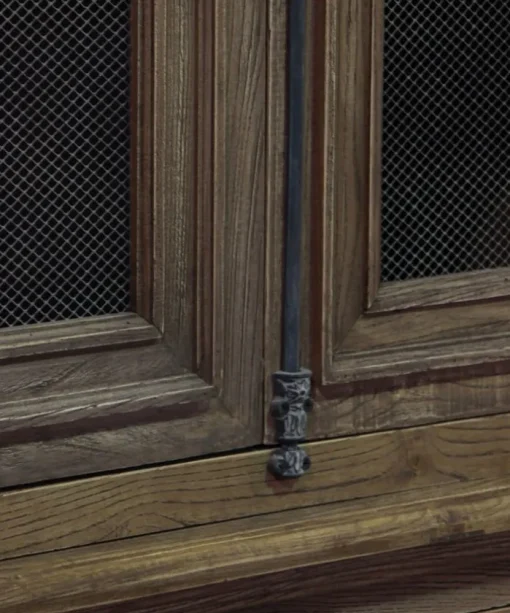 Hutch Reclaimed Elm Cabinet