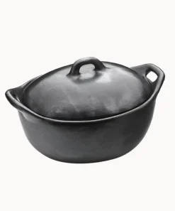 La Chamba Oval Casserole Dish with Lid (Size 4)