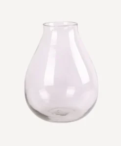 Large Rounded Hand Blown Vase