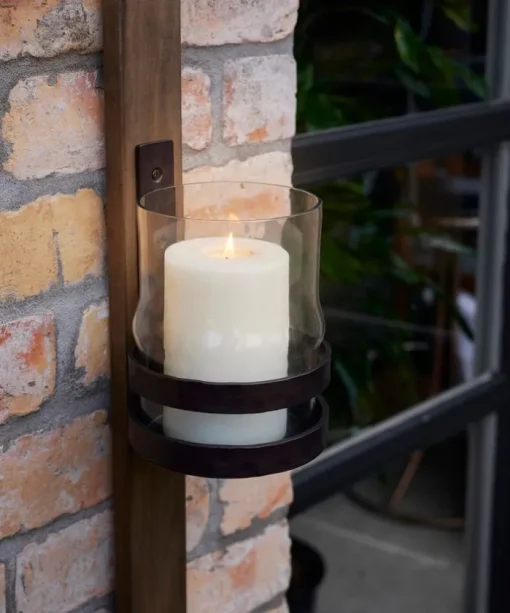 Luca Hurricane Wall Sconce