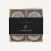 Maison Glass Tealights Lavender Vanilla (4PC)