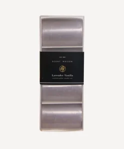 Maison Pillar Candle Lavender Vanilla 2x3" (4PC)