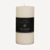 Maison Pillar Candle White Tea Ginger 3x6"