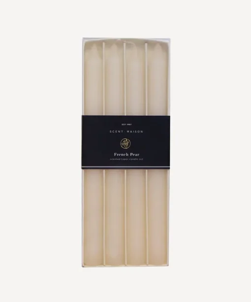 Maison Taper Candle French Pear 10" (4PC)
