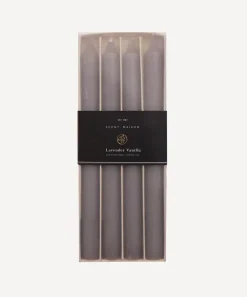 Maison Taper Candle Lavender Vanilla 10" (4PC)
