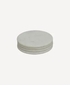 Malmo Coasters White (4PC)