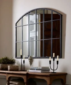 Mantle Arch Grid Mirror