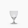 Melon Cut Brandy Glass