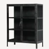 Monroe Short Glass Display Cabinet