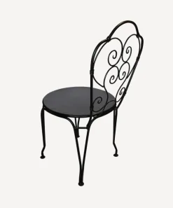 Paris Black Iron Chair