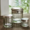 Paris Glass Cannister Medium