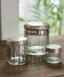 Paris Glass Cannister Small