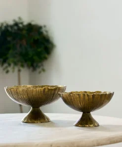 Petal Bowl on Stand Large