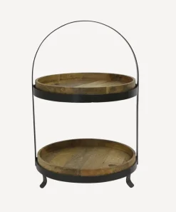 Ploughmans Cake Stand Large 2 Tier