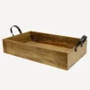 Ploughmans Small Rectangle Tray Iron Handle
