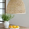 Province Open Weave Rattan Light Shade