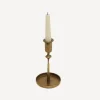 Raine Taper Gold Candleholder
