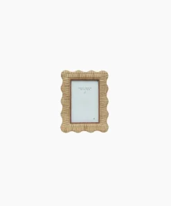Rattan Wavy Photo Frame 4x6