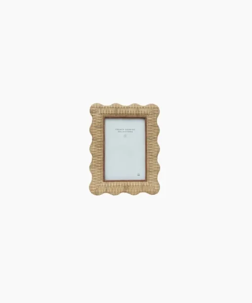 Rattan Wavy Photo Frame 4x6