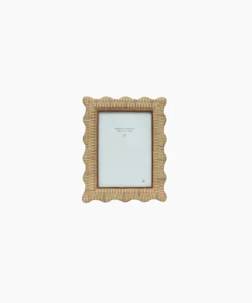 Rattan Wavy Photo Frame 5x7