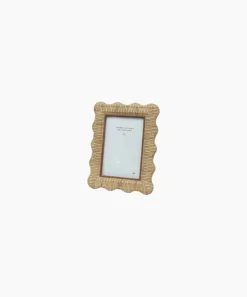 Rattan Wavy Photo Frame 4x6