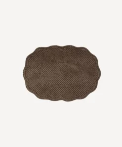 Rena Quilted Placemat Brown