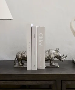 Rhino Bookends