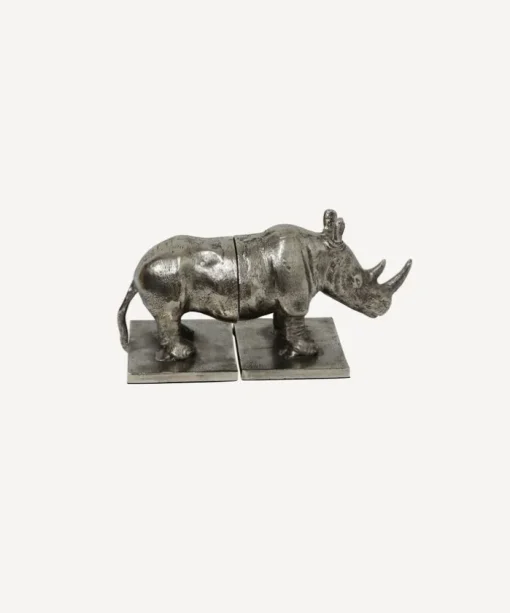 Rhino Bookends