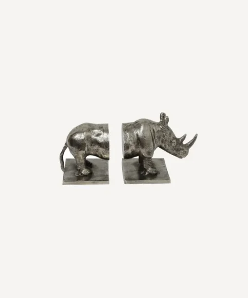 Rhino Bookends