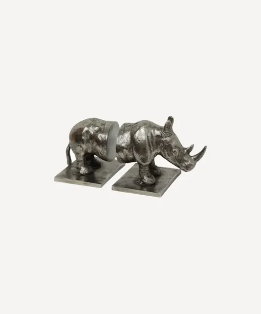 Rhino Bookends