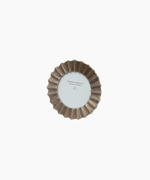 Round Star Burst Photo Frame 4x4