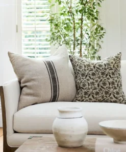 Russet Stripe Cushion Cover