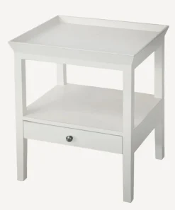 Santiago Bedside Table White