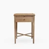 Saskia Bedside Table Oak Natural