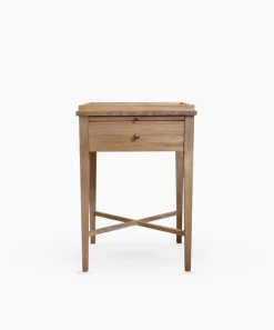 Saskia Bedside Table Oak Natural