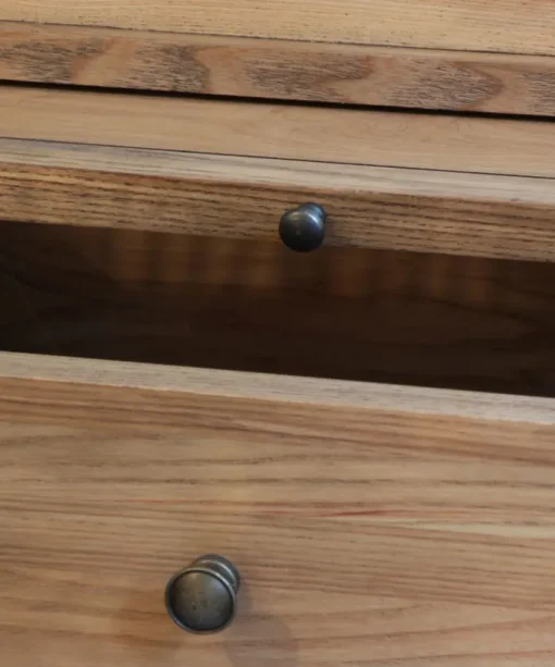 Saskia Bedside Table Oak Natural