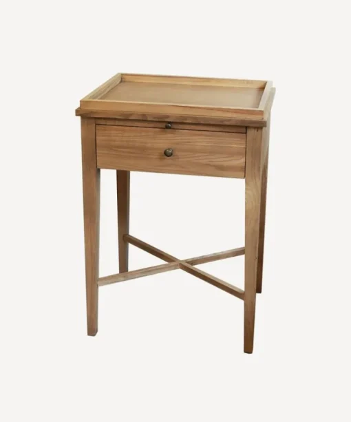 Saskia Bedside Table Oak Natural