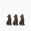 Scottie Dog Pot Stand Large (3PC)