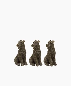 Scottie Dog Pot Stand Large (3PC)
