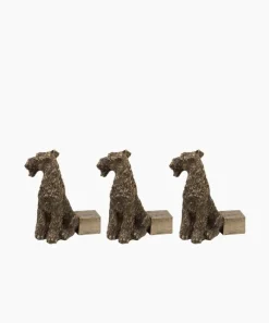 Scottie Dog Pot Stand Large (3PC)